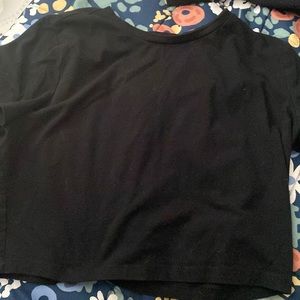 xl plain black wild fable shirt